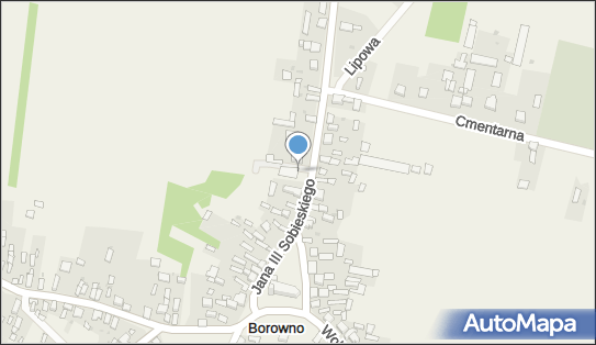Paczkomat InPost BWN01F, Sobieskiego 35, Borowno 42-233