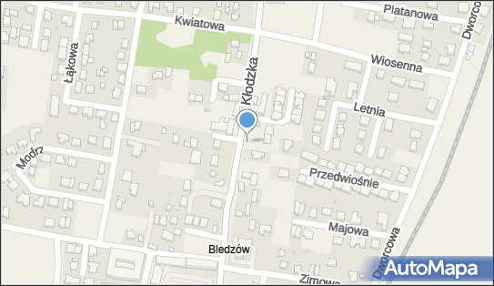 Paczkomat InPost BWR04M, Kłodzka 3A, Bielany Wrocławskie 55-040