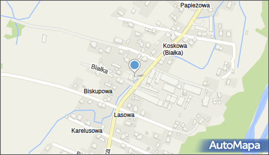 Paczkomat InPost BXA01BAPP, Białka 604, Białka 34-220