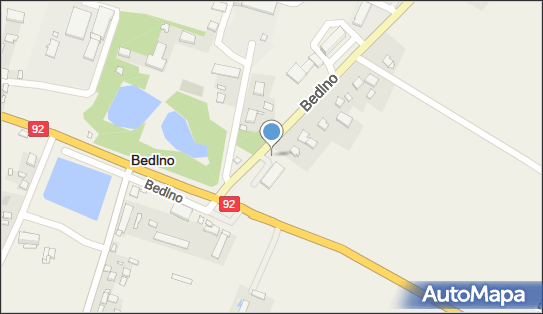 Paczkomat InPost BXO01M, Bedlno 27B, Bedlno 99-311