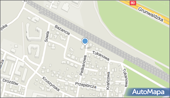 Paczkomat InPost BYD03APP, Pelikanowa 15, Bydgoszcz 85-449