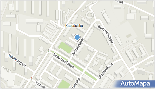 Paczkomat InPost BYD03H, Architektów 6, Bydgoszcz 85-804