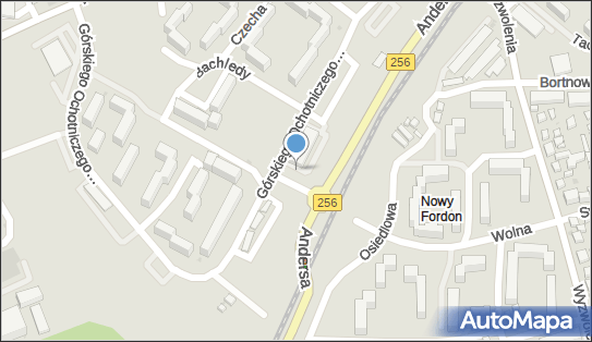 Paczkomat InPost BYD04N, Andersa 51, Bydgoszcz 85-791