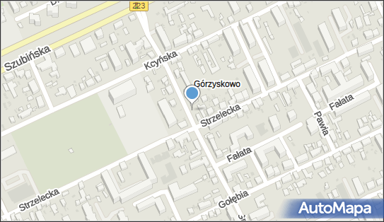 Paczkomat InPost BYD106M, Strzelecka 48, Bydgoszcz 85-309