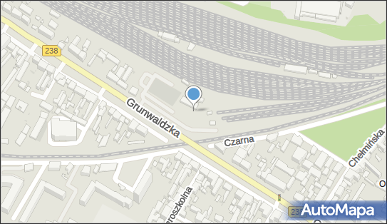 Paczkomat InPost BYD11M, Grunwaldzka 82, Bydgoszcz 85-239