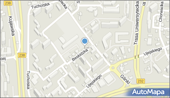 Paczkomat InPost BYD140M, Beskidzka 13, Bydgoszcz 85-166