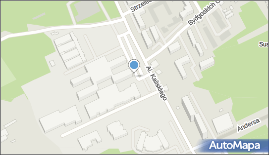 Paczkomat InPost BYD145M, Kaliskiego 7, Bydgoszcz 85-796