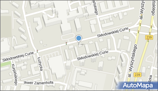 Paczkomat InPost BYD155M, Curie Skłodowskiej 30b, Bydgoszcz 85-094