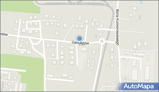 Paczkomat InPost BYD162M, Geodetów 7, Bydgoszcz 85-793
