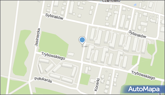 Paczkomat InPost BYD163M, Trybowskiego 3, Bydgoszcz 85-796