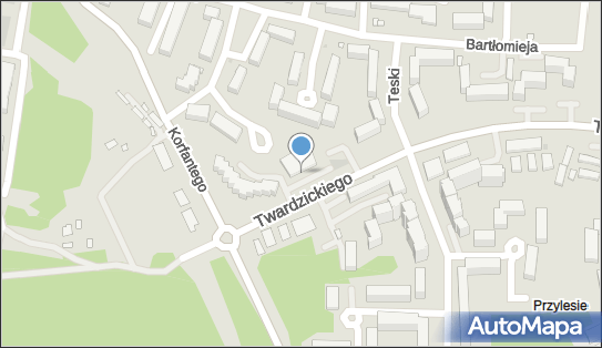 Paczkomat InPost BYD22A, Twardzickiego 1, Bydgoszcz 85-791