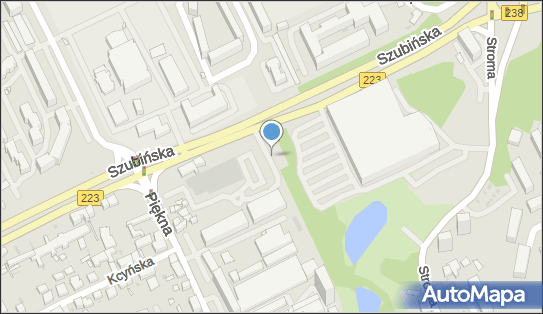 Paczkomat InPost BYD31M, Szubińska 9, Bydgoszcz 85-312