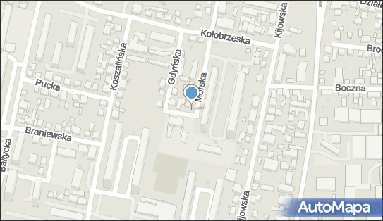 Paczkomat InPost BYD88M, Morska 3, Bydgoszcz 85-722