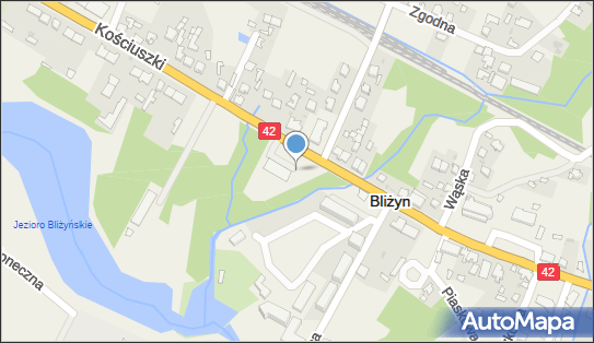 Paczkomat InPost BYN01M, Kościuszki 85b, Bliżyn 26-120