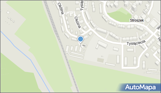 Paczkomat InPost BYT02APP, Okólna 50B, Bytom 41-933