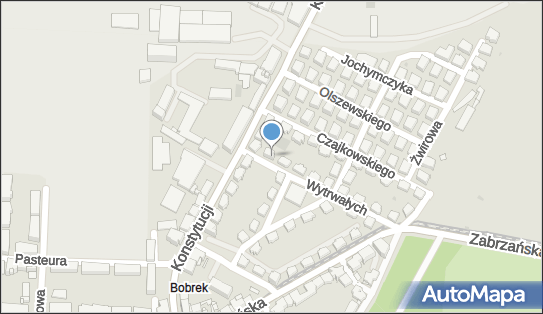 Paczkomat InPost BYT06A, Wytrwałych 1, Bytom 41-905
