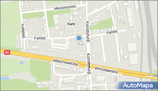 Paczkomat InPost BYT12A, Konstytucji 111, Bytom 41-906