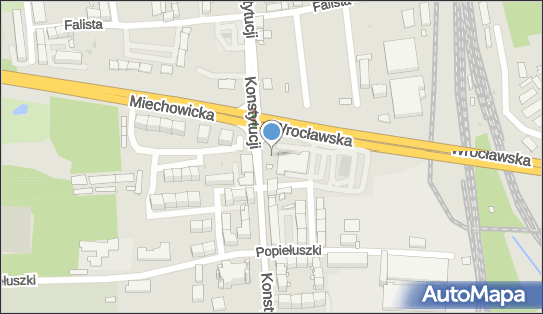 Paczkomat InPost BYT37M, Wrocławska 134, Bytom 41-902