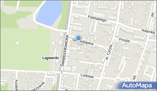 Paczkomat InPost BYT39M, Górnośląska 16, Bytom 41-909