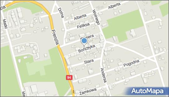 Paczkomat InPost BYT47M, Bończyka 7, Bytom 41-923