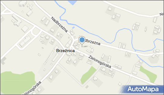 Paczkomat InPost BZC01G, Zielonogórska 16, Brzeźnica 68-113