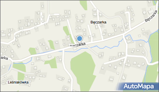 Paczkomat InPost BZR01M, Bęczarka 113, Bęczarka 32-444