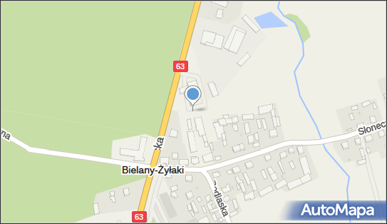 Paczkomat InPost BZY01A, Siedlecka 12A, Bielany-Żyłaki 08-311