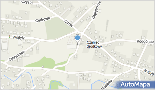 Paczkomat InPost CAC01A, Karola Wojtyły 58, Czaniec 43-354