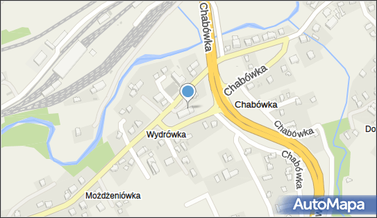 Paczkomat InPost CBA01M, Chabówka 82a, Chabówka 34-700