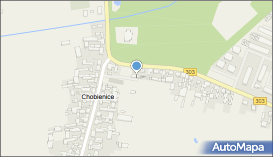 Paczkomat InPost CBE02M, Chobienice 28, Chobienice 64-214