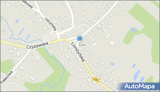 Paczkomat InPost CCH03M, Łomżyńska 68, Ciechanowiec 18-230