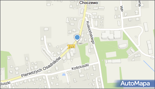 Paczkomat InPost CCK02M, Pierwszych Osadników 32, Choczewo 84-210
