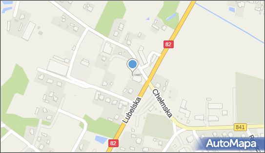 Paczkomat InPost CCX01N, Wólka Cycowska 93, Cyców 21-070