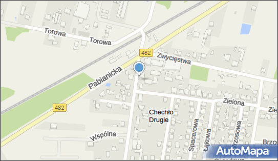 Paczkomat InPost CDR01M, Lipowa 3, Chechło Drugie 95-082