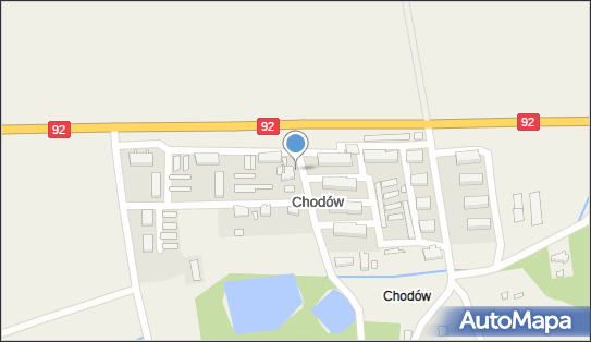 Paczkomat InPost CDW01M, Chodów 47, Chodów 62-652
