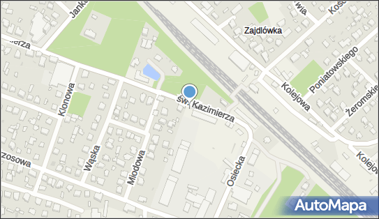 Paczkomat InPost CET01A, św. Kazimierza 15, Celestynów 05-430