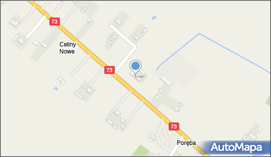 Paczkomat InPost CEY01BAPP, Celiny 66, Celiny 26-020