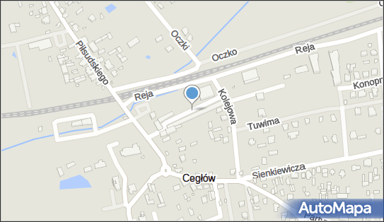 Paczkomat InPost CGL02M, plac Anny Jagiellonki 4A, Cegłów 05-319