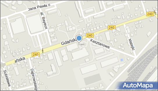 Paczkomat InPost CHC04M, Gdańska 60, Chojnice 89-600