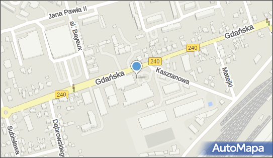 Paczkomat InPost CHC04M, Gdańska 60, Chojnice 89-600