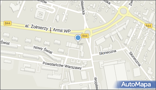 Paczkomat InPost CHE01W, Aleja I Armii Wojska Polskiego1 11, Chełm 22-100