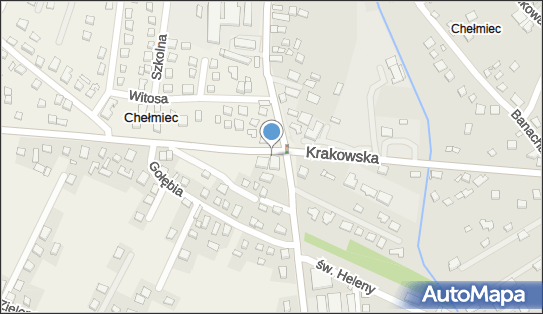 Paczkomat InPost CHI01F, Papieska 2, Chełmiec 33-395