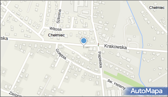 Paczkomat InPost CHI01F, Papieska 2, Chełmiec 33-395