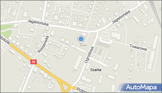 Paczkomat InPost CHJ01APP, Jagiellońska 12, Chojna 74-500