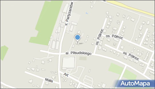 Paczkomat InPost CHN01ML, Armii Krajowej 23, Chęciny 26-060