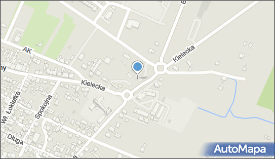 Paczkomat InPost CHN03M, Kielecka 27b, Chęciny 26-060