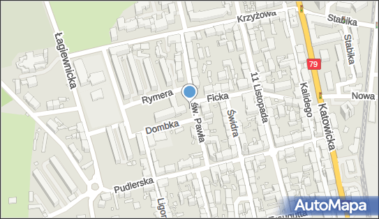 Paczkomat InPost CHO25M, Św. Pawła Św. Pawła 11 Św. Pawła 11 41-500