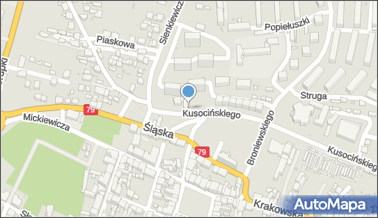 Paczkomat InPost CHR01HP, Sienkiewicza 11, Chrzanów 32-500