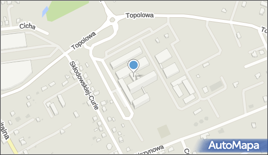 Paczkomat InPost CHR02HP, Topolowa 16, Chrzanów 32-500