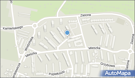 Paczkomat InPost CHR14M, Mieszka I 9b, Chrzanów 32-500